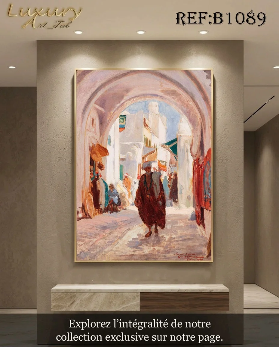 Tableau décoratif traditionnel, orientale et mediterraneenne · B 1089
