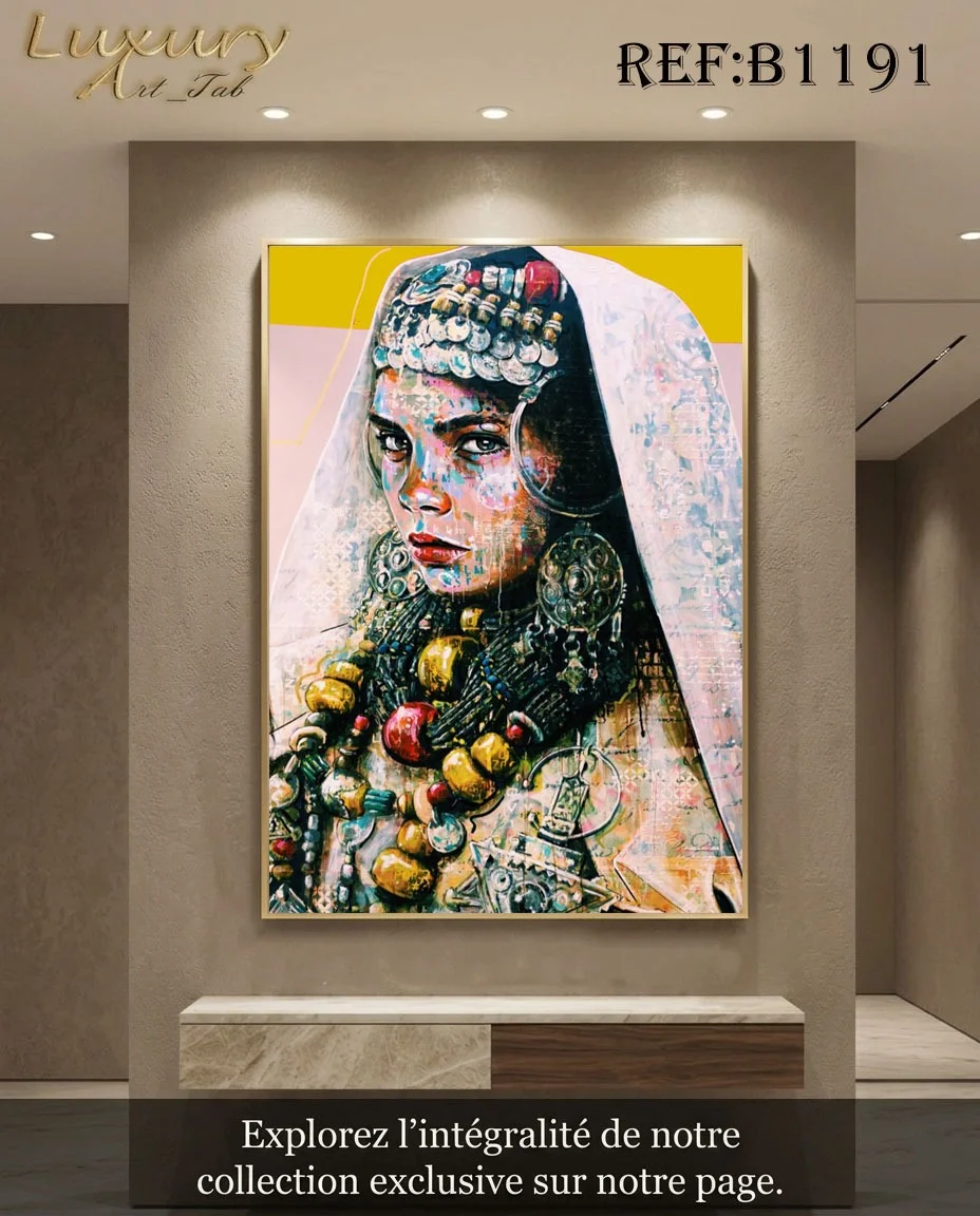 Tableau décoratif traditionnel, orientale et mediterraneenne · B 1191