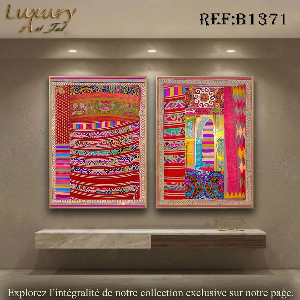 Tableau décoratif traditionnel, orientale et mediterraneenne · B 1371