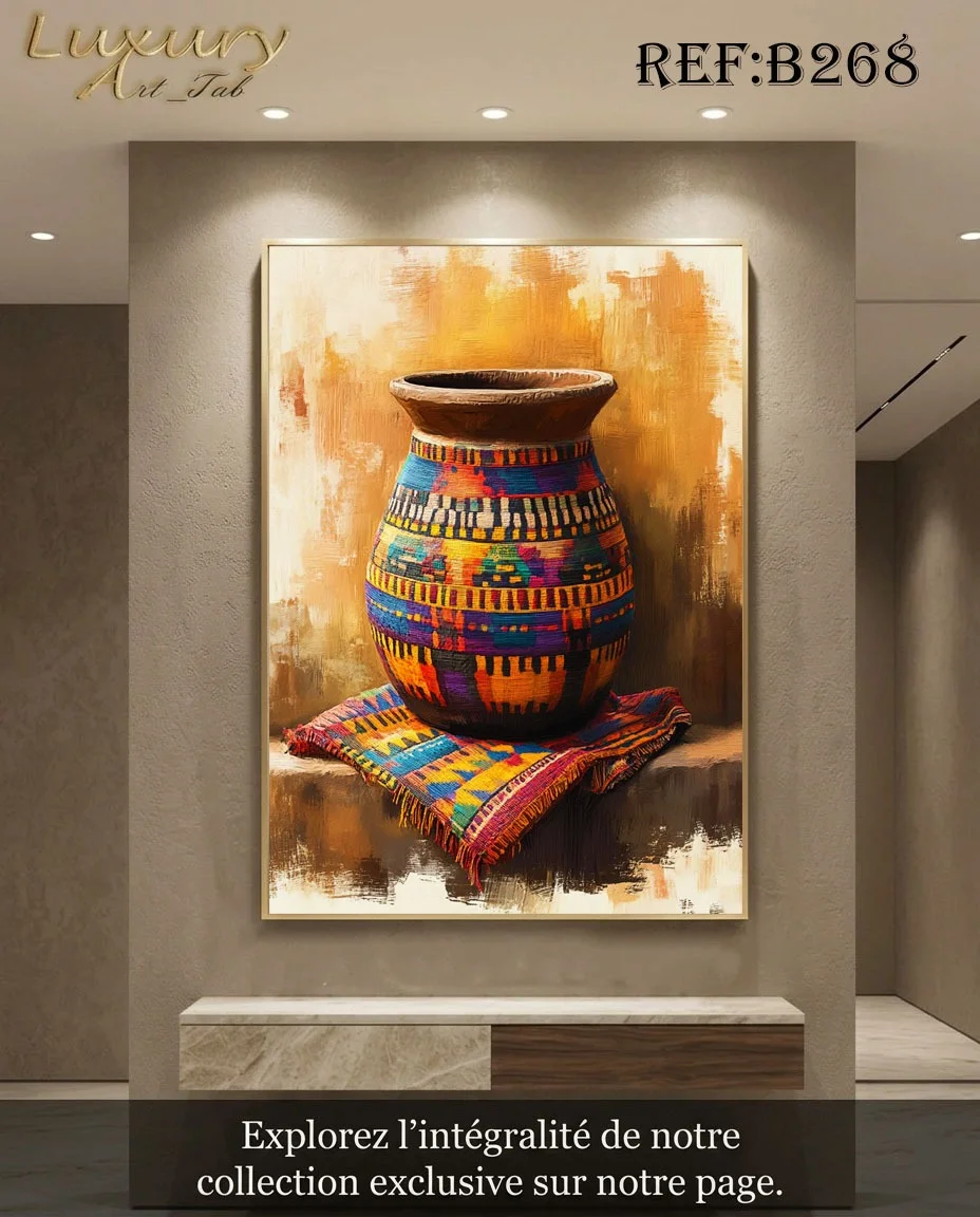 Tableau décoratif affro · B 268