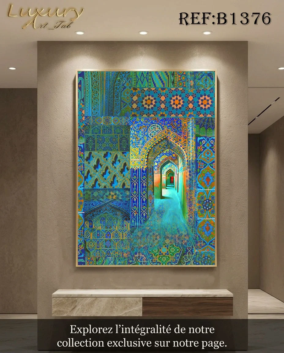 Tableau décoratif traditionnel, orientale et mediterraneenne · B 1376