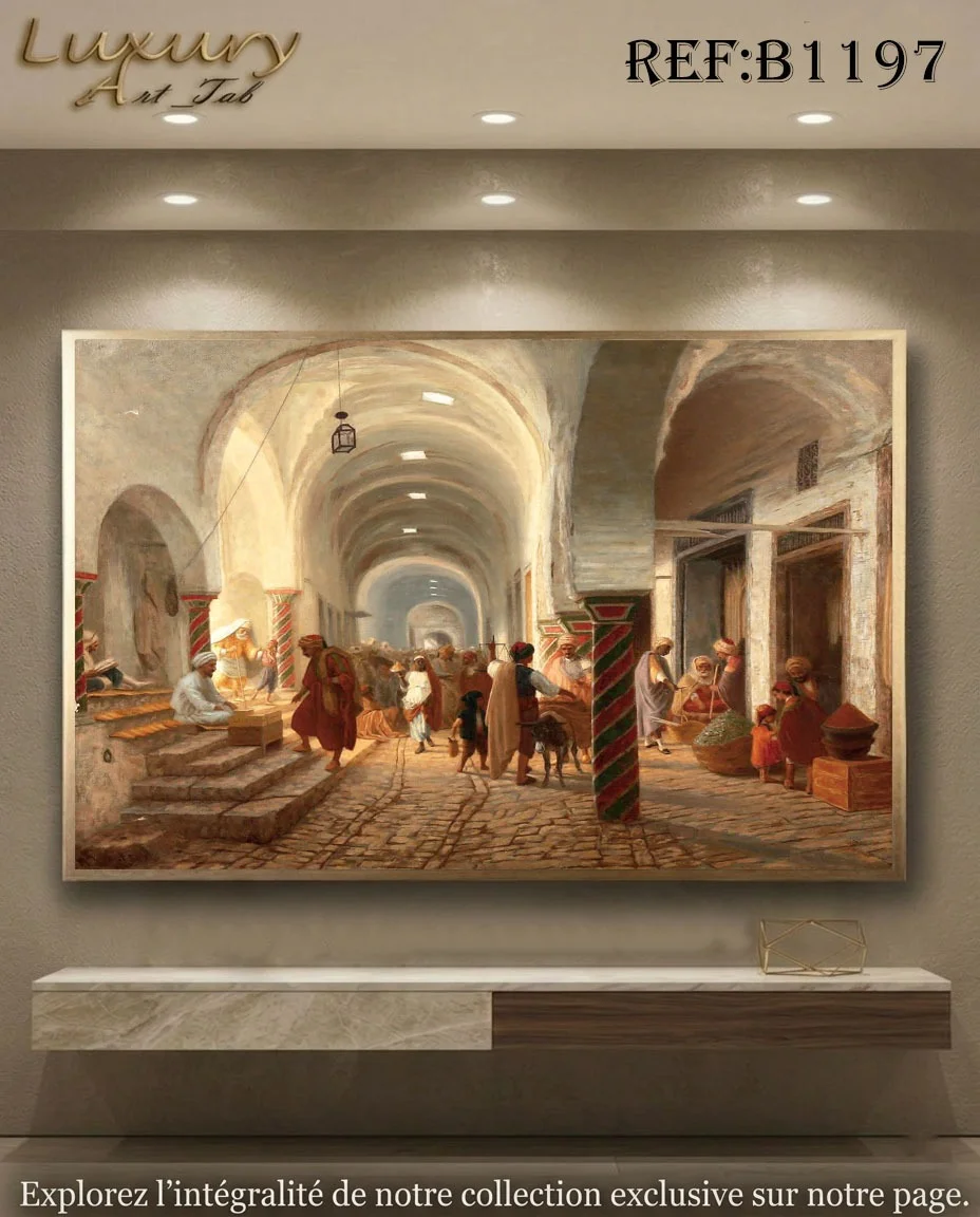 Tableau décoratif traditionnel, orientale et mediterraneenne · B 1197