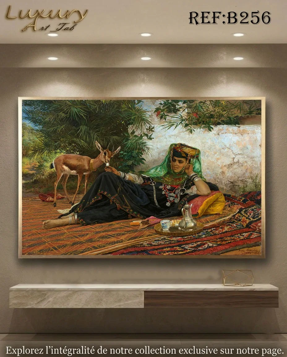 Tableau décoratif traditionnel, orientale et mediterraneenne · B 256