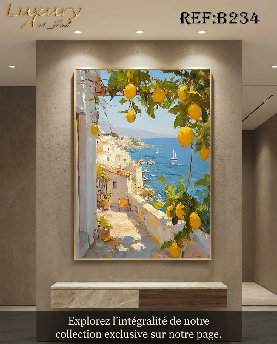 Tableau décoratif traditionnel, orientale et mediterraneenne · B 234