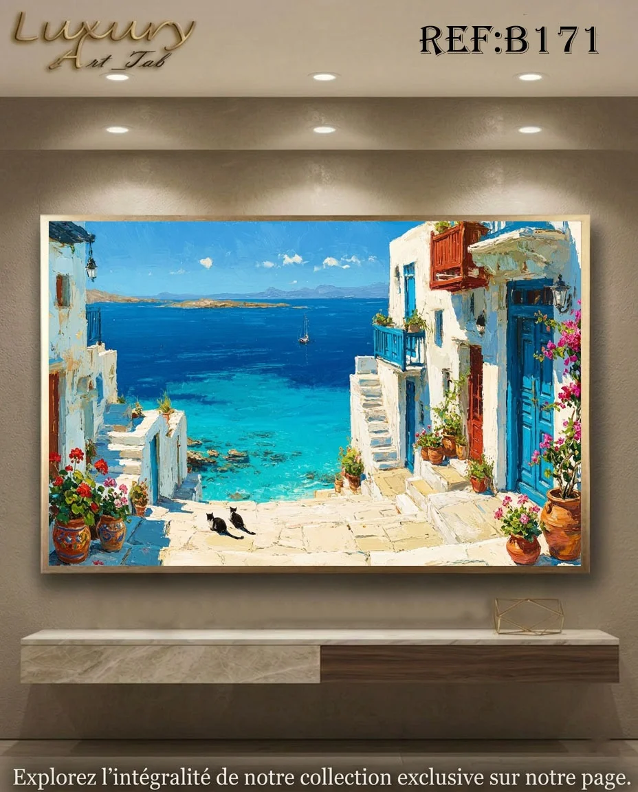 Tableau décoratif traditionnel, orientale et mediterraneenne · B 171