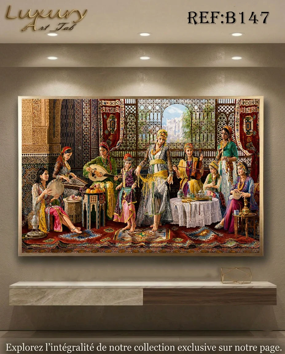 Tableau décoratif traditionnel, orientale et mediterraneenne · B 147