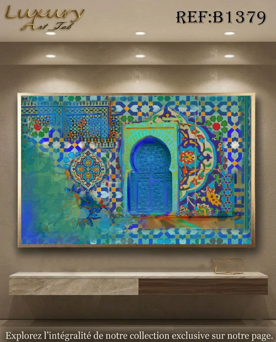 Tableau décoratif traditionnel, orientale et mediterraneenne · B 1379