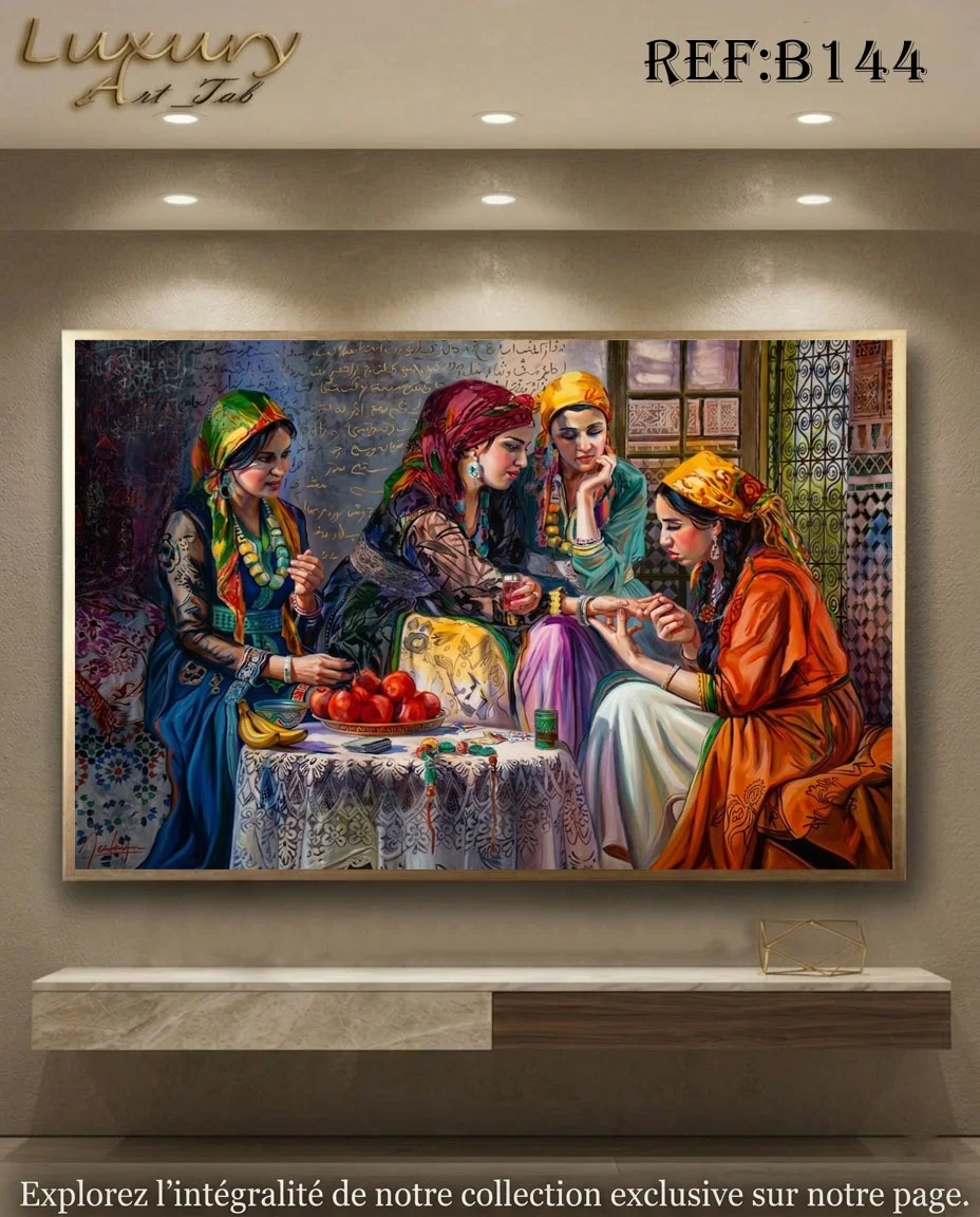 Tableau décoratif traditionnel, orientale et mediterraneenne · B 144