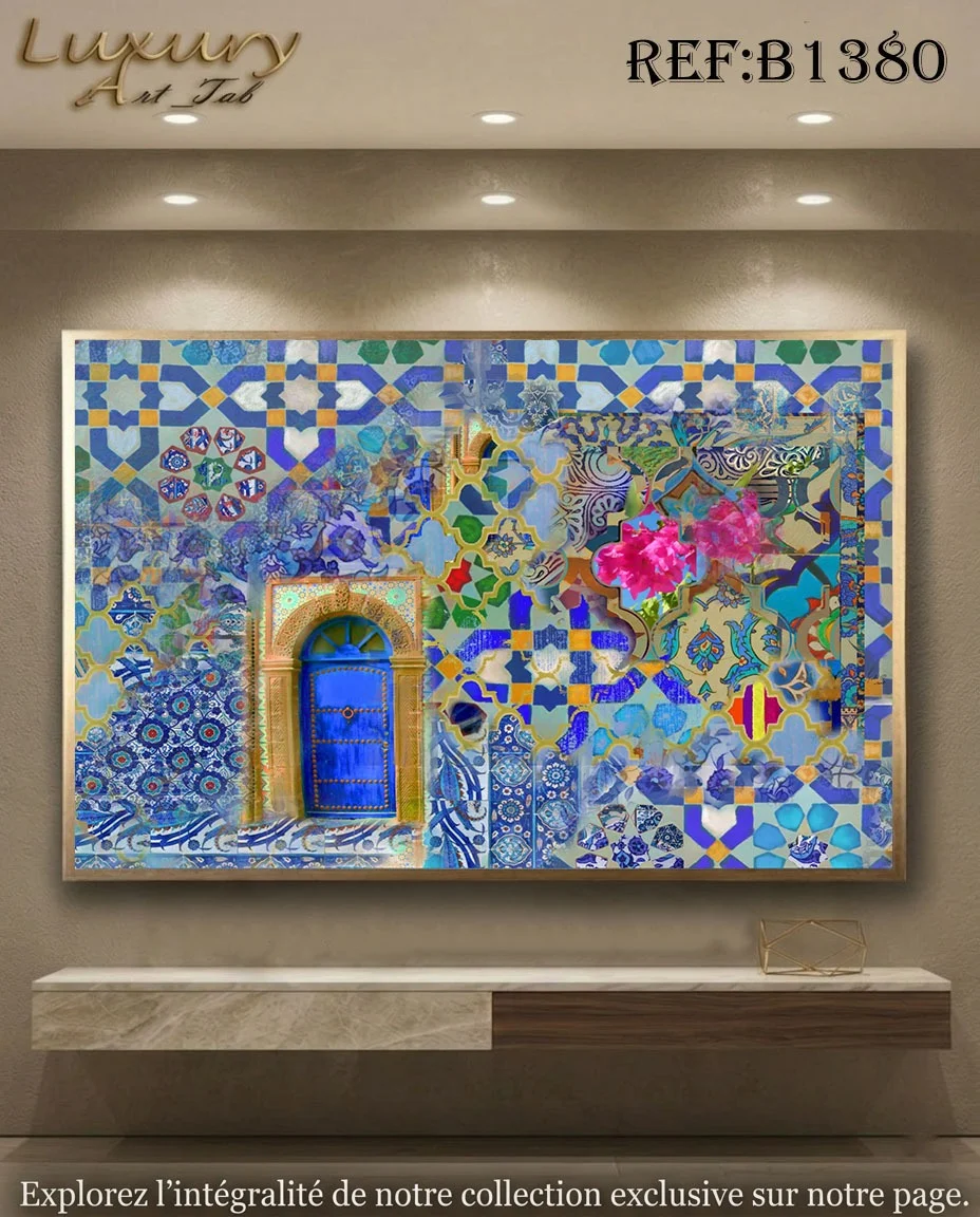 Tableau décoratif traditionnel, orientale et mediterraneenne · B 1380