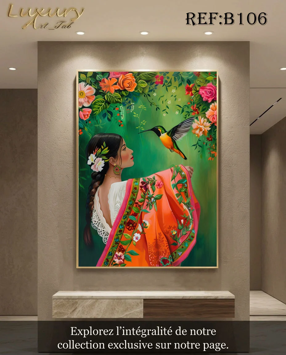 Tableau décoratif femmes · B 106