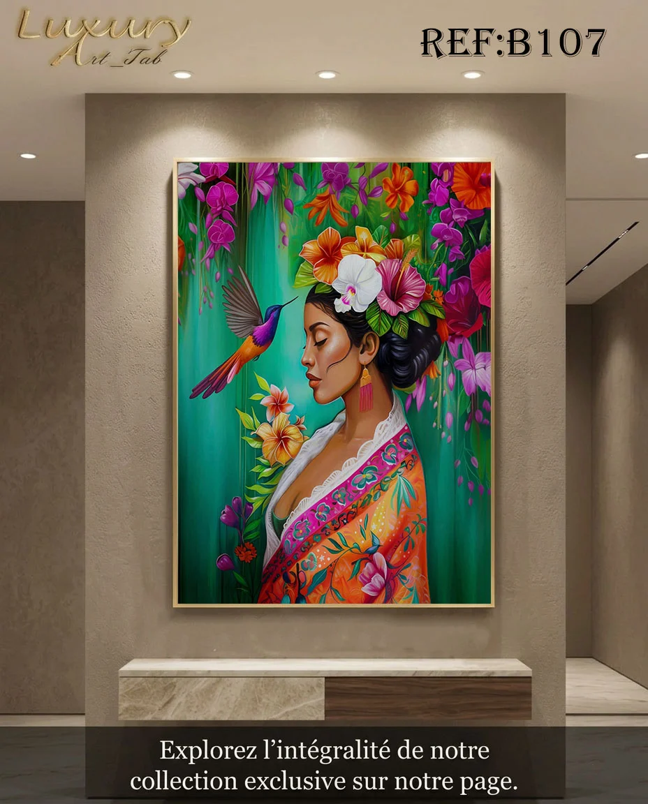 Tableau décoratif femmes · B 107