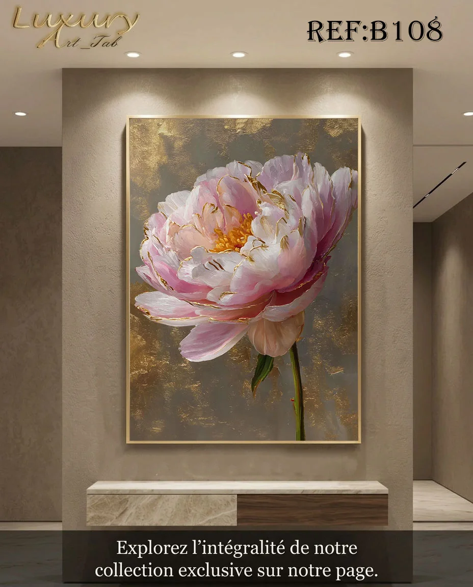 Tableau décoratif florale · B 108
