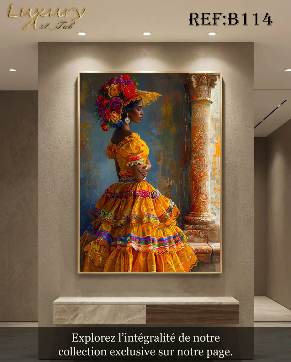 Tableau décoratif femmes · B 114