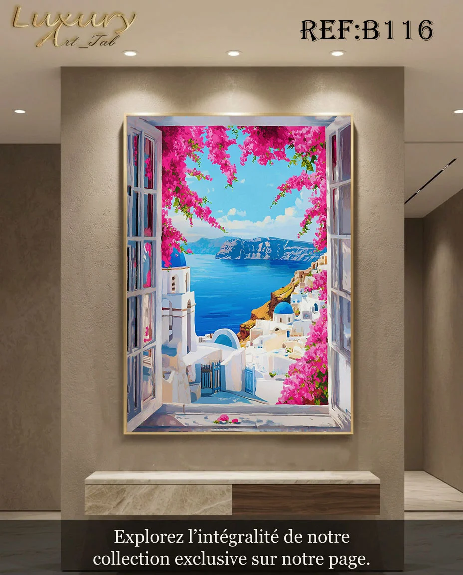 Tableau décoratif traditionnel, orientale et mediterraneenne · B 116