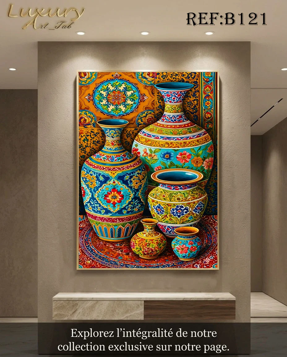 Tableau décoratif traditionnel, orientale et mediterraneenne · B 121