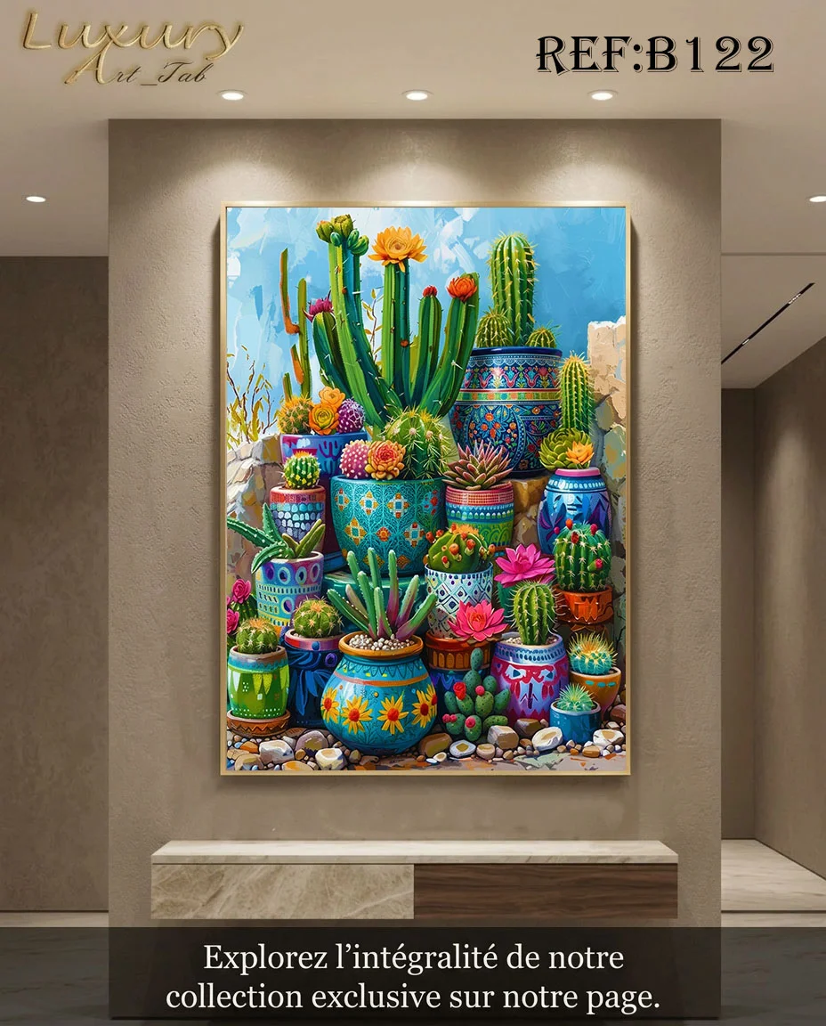 Tableau décoratif florale · B 122