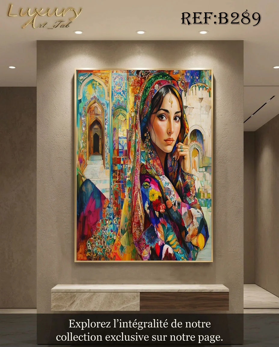 Tableau décoratif femmes · B 289'
