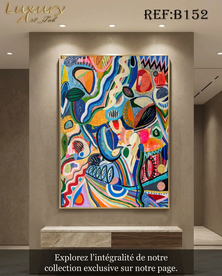 Tableau décoratif moderne abstrait · B 152