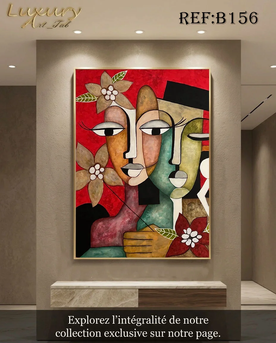Tableau décoratif moderne abstrait · B 156