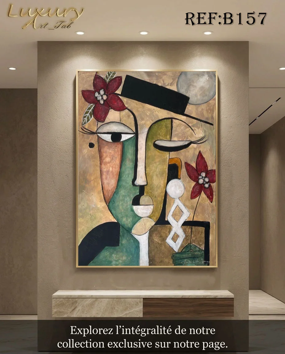 Tableau décoratif moderne abstrait · B 157