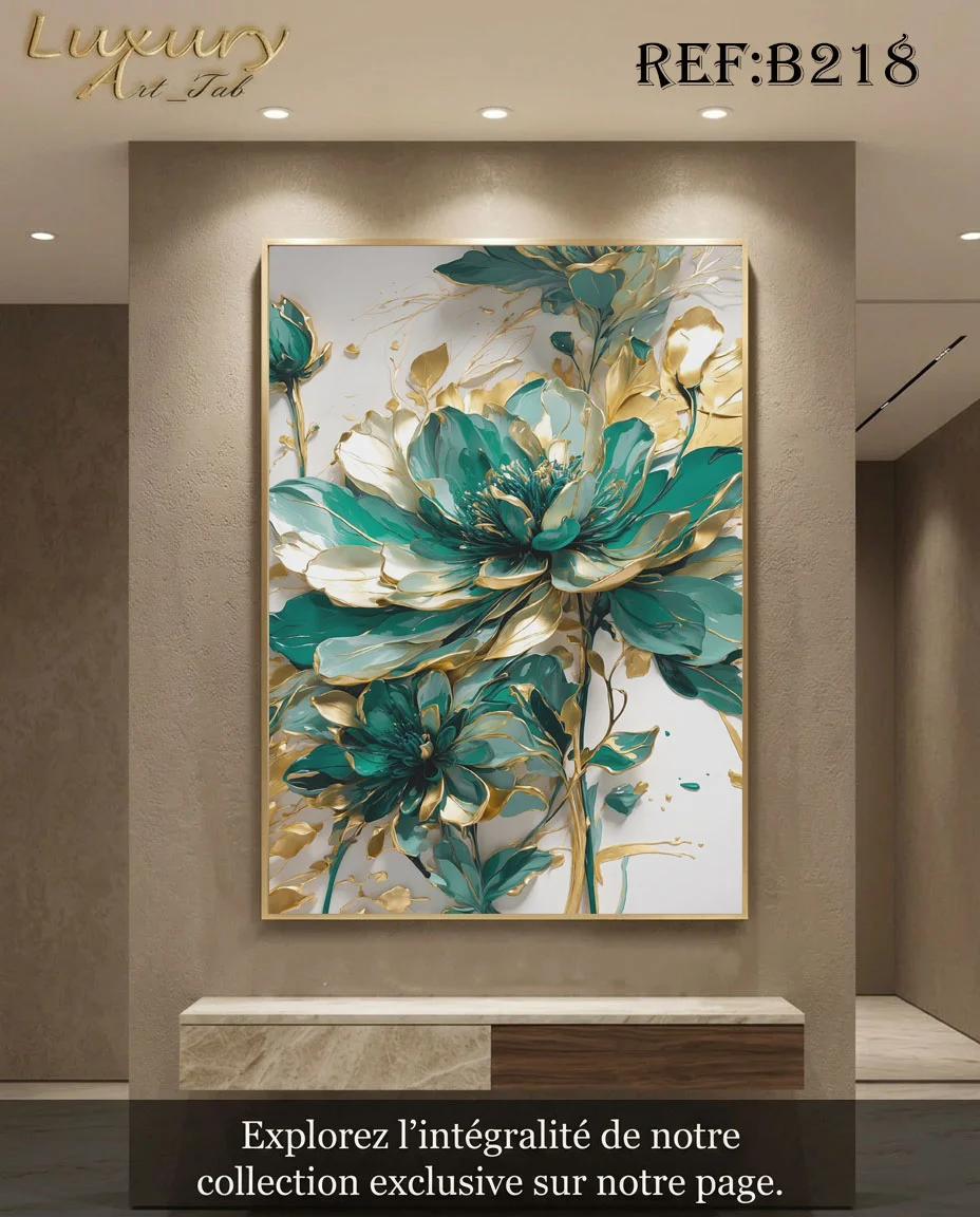 Tableau décoratif florale · B 218