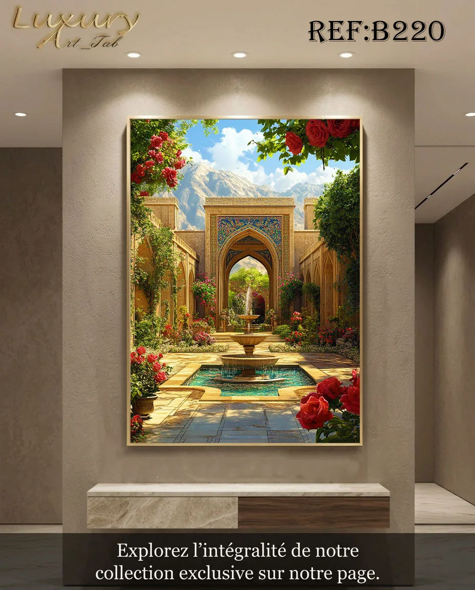 Tableau décoratif traditionnel, orientale et mediterraneenne · B 220
