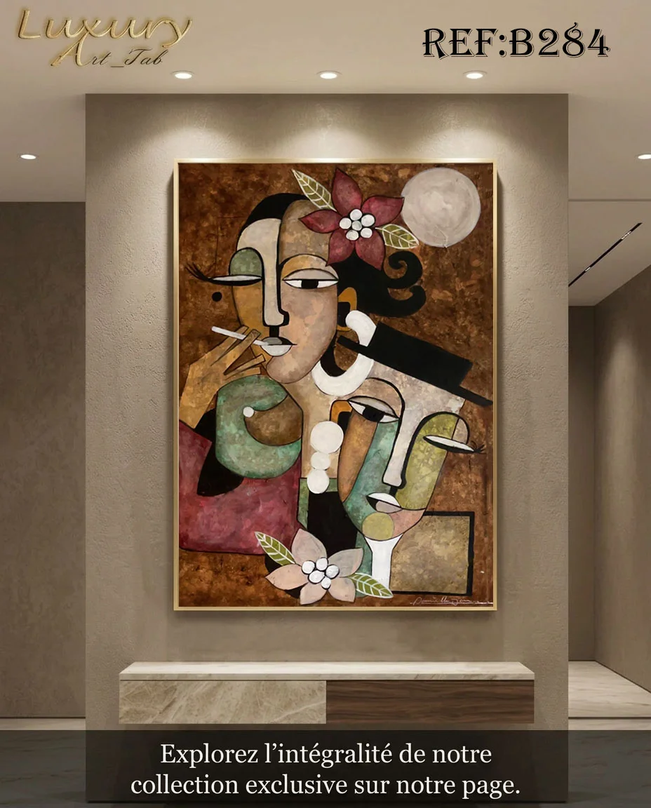 Tableau décoratif moderne abstrait · B 284