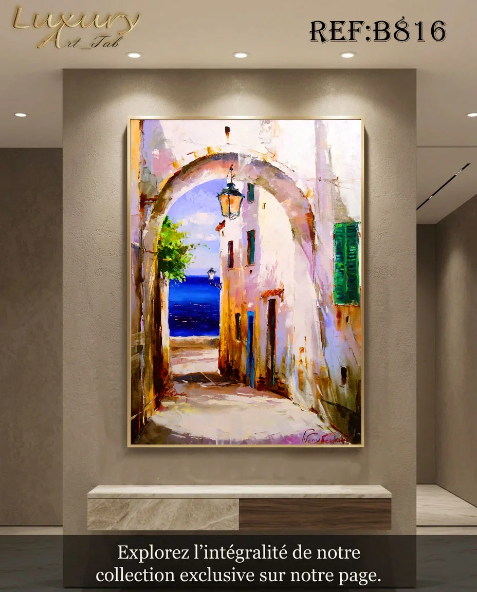 Tableau décoratif traditionnel, orientale et mediterraneenne · B 817