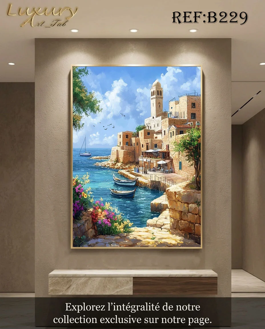 Tableau décoratif traditionnel, orientale et mediterraneenne · B 229