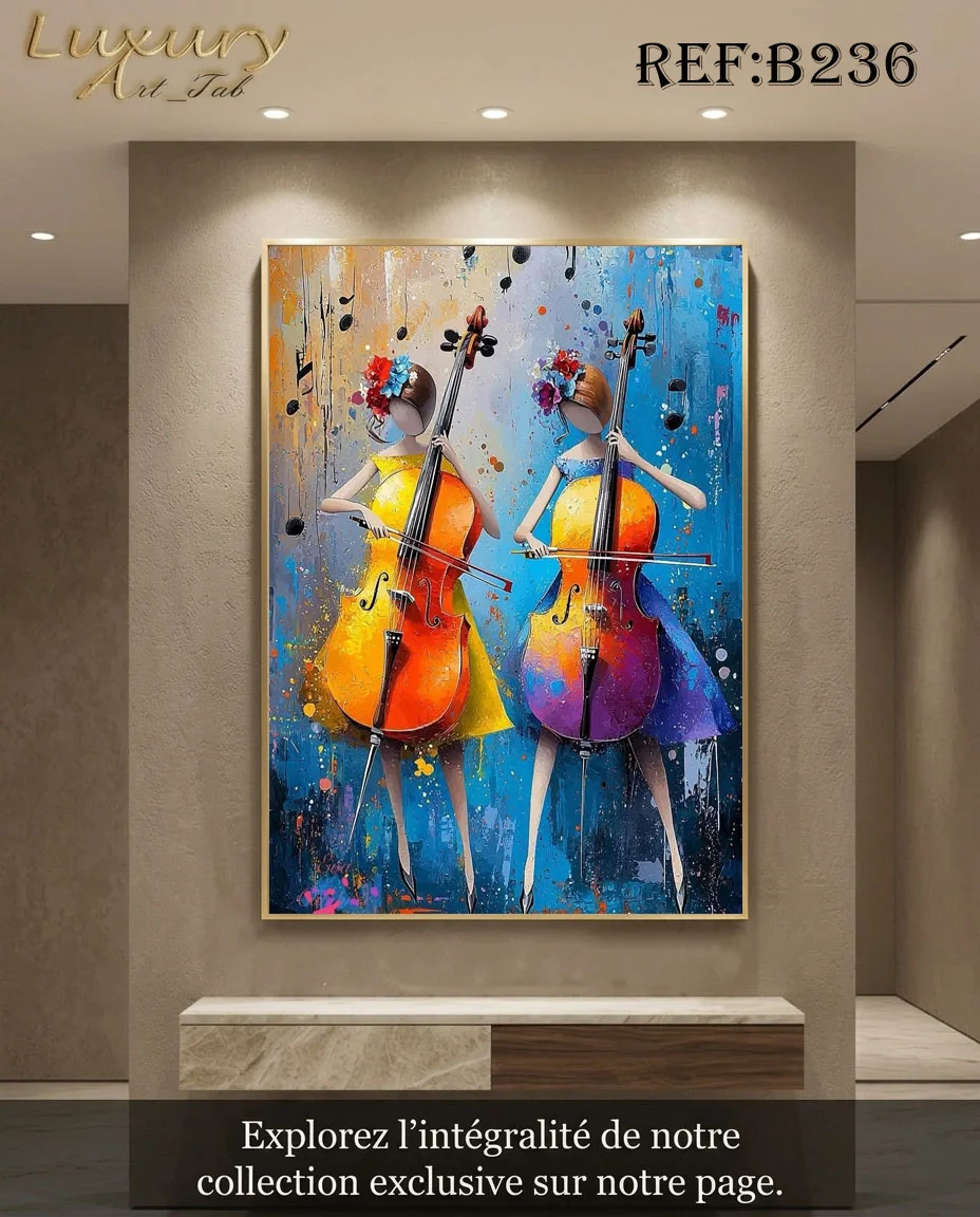 Tableau décoratif moderne abstrait · B 236