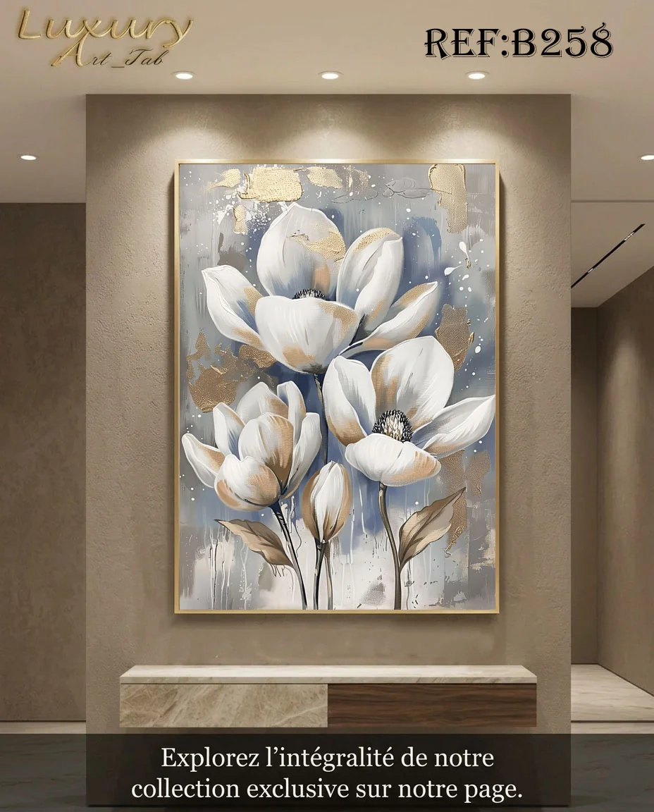 Tableau décoratif florale · B 258
