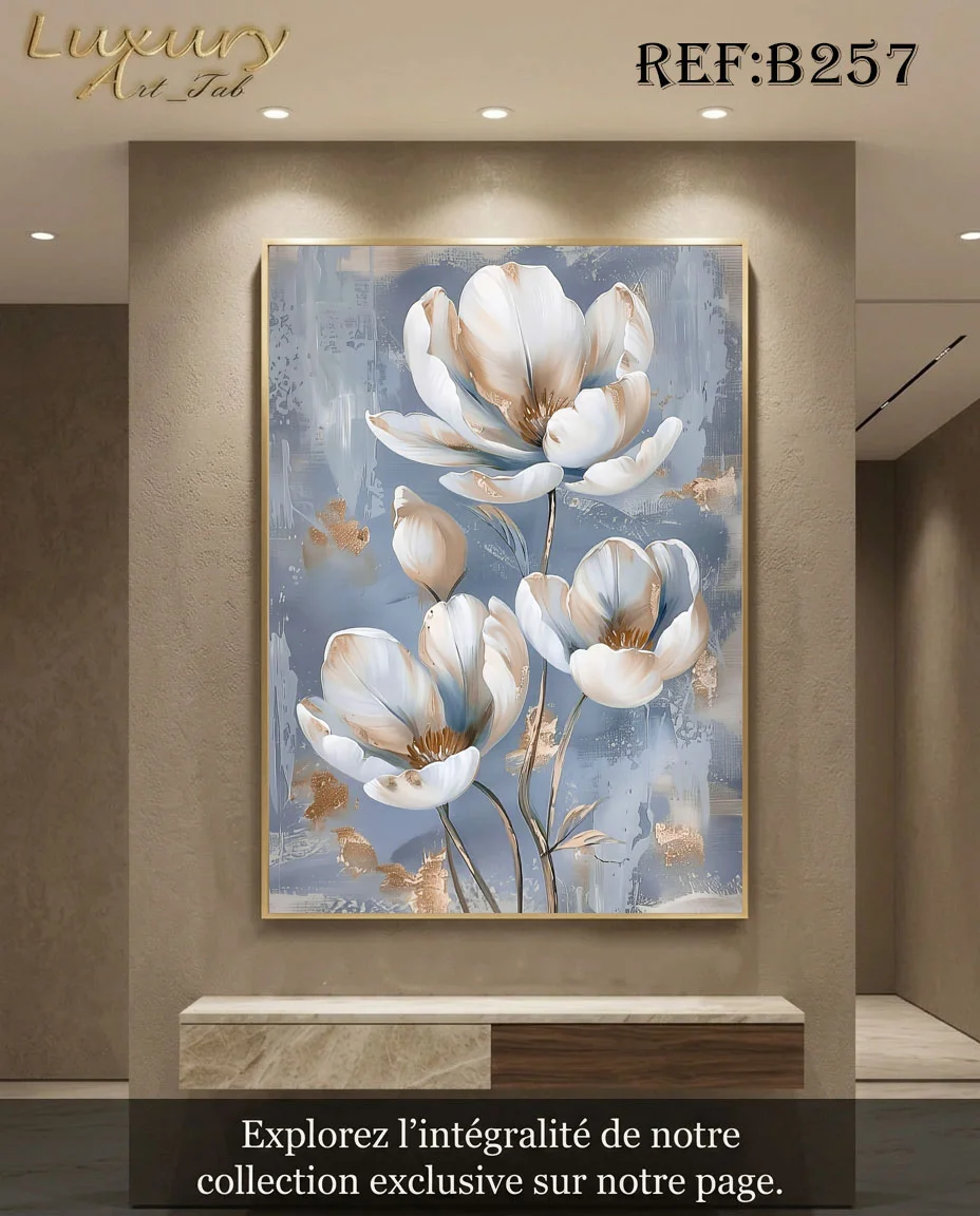 Tableau décoratif florale · B 257