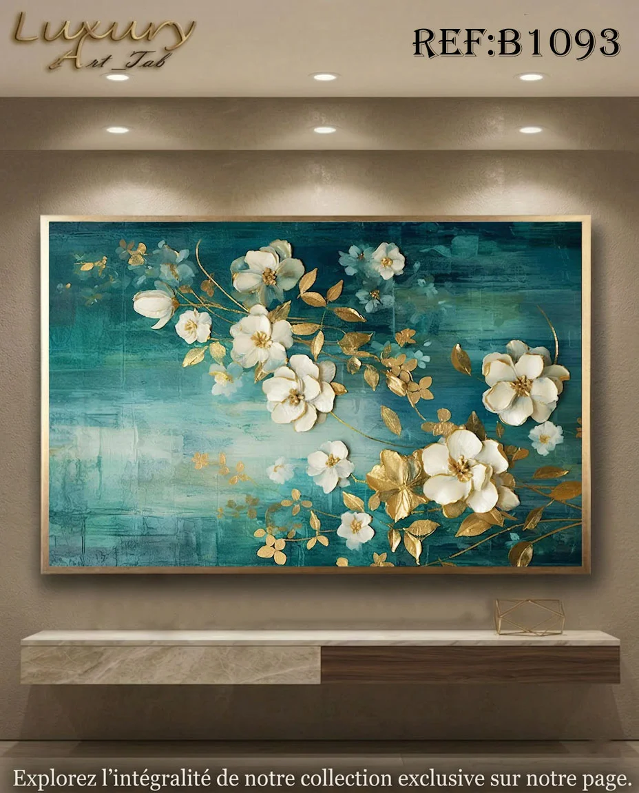 Tableau décoratif florale · B 1093