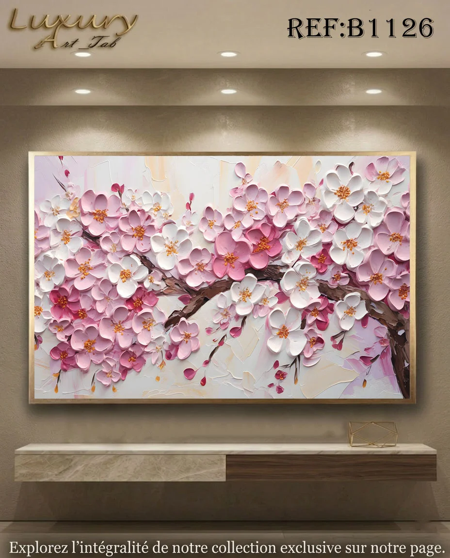 Tableau décoratif florale · B 1126