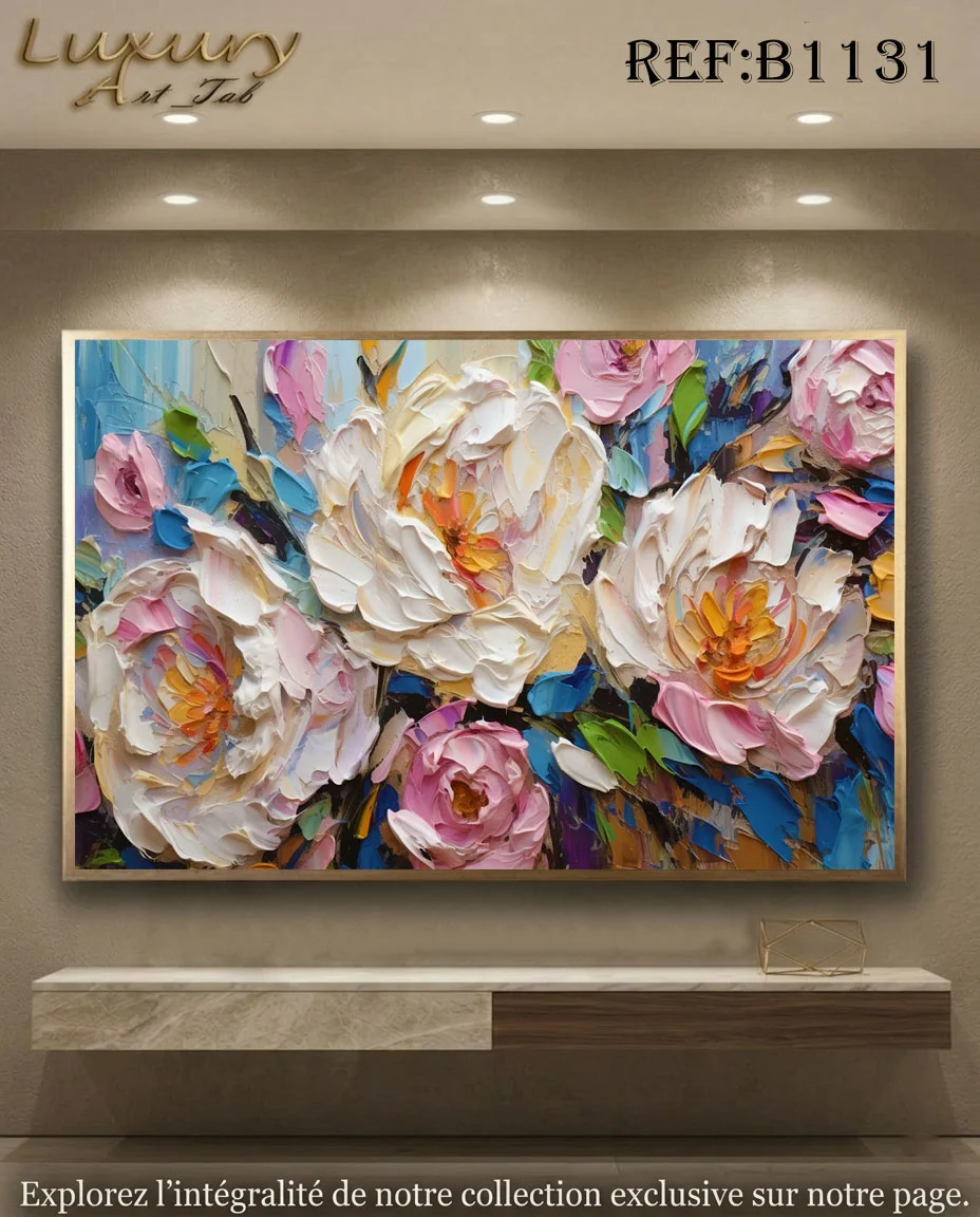 Tableau décoratif florale · B 1131