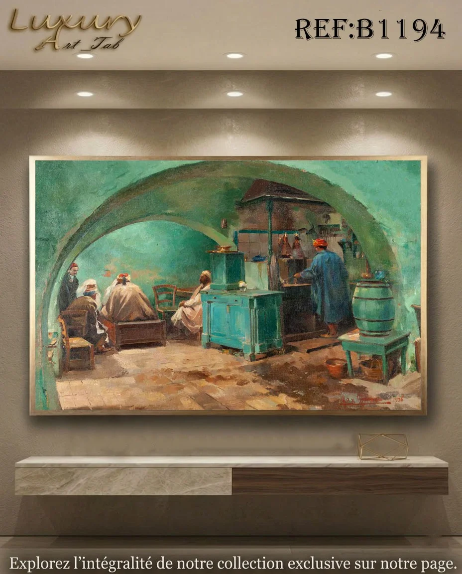 Tableau décoratif traditionnel, orientale et mediterraneenne · B 1194