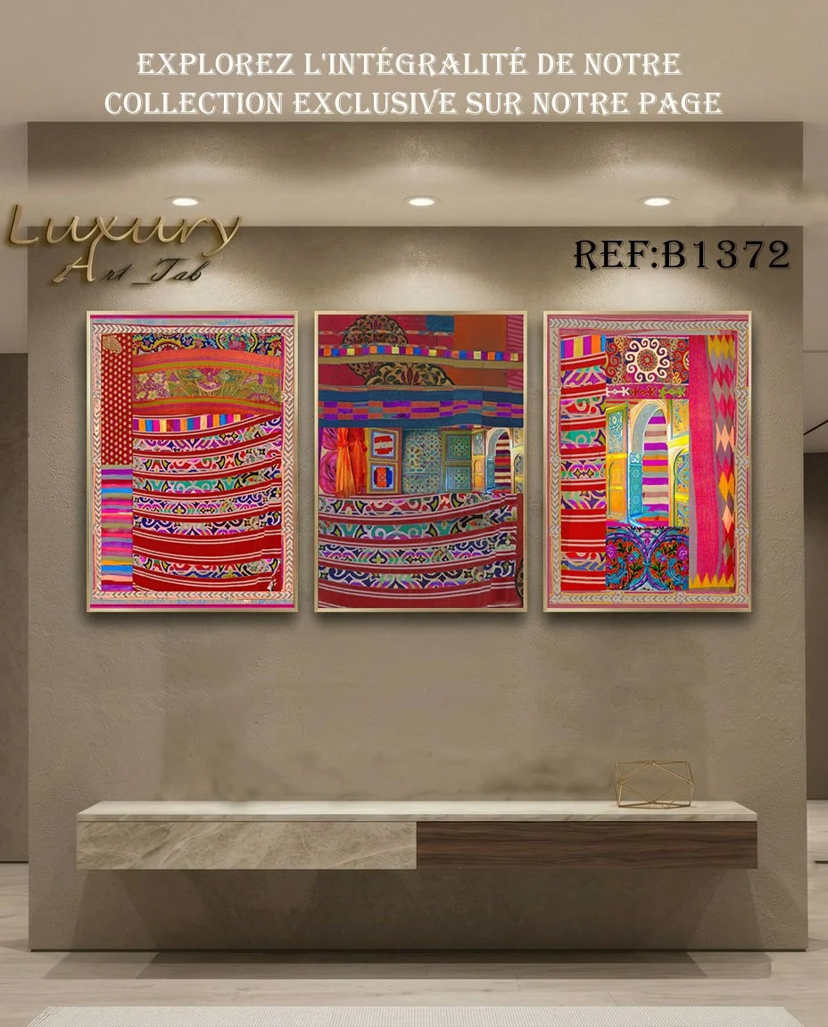 Tableau décoratif traditionnel, orientale et mediterraneenne · B 1372