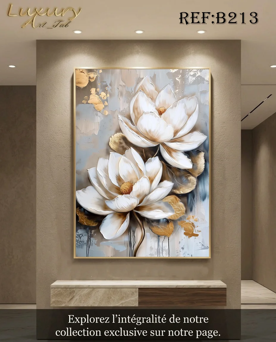 Tableau décoratif florale · B 213