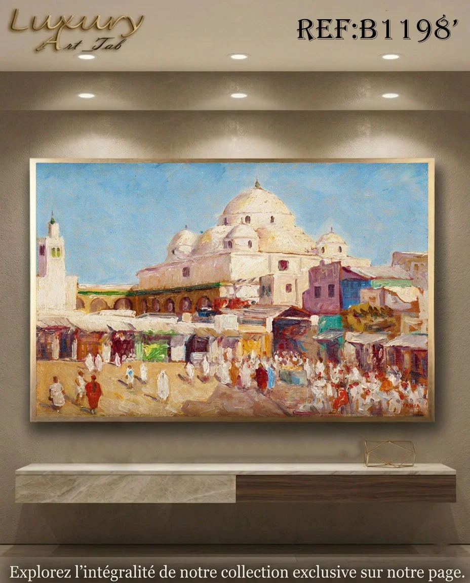 Tableau décoratif traditionnel, orientale et mediterraneenne · B 1198