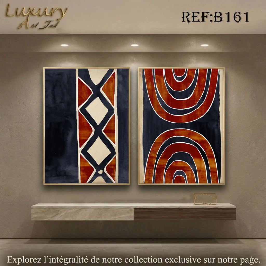 Tableau décoratif affro · B 161