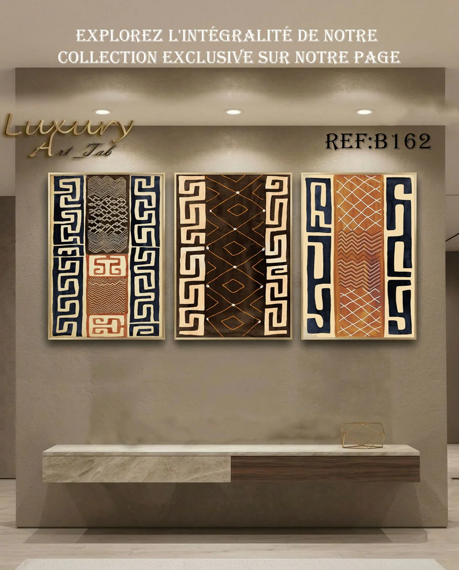 Tableau décoratif affro · B 162