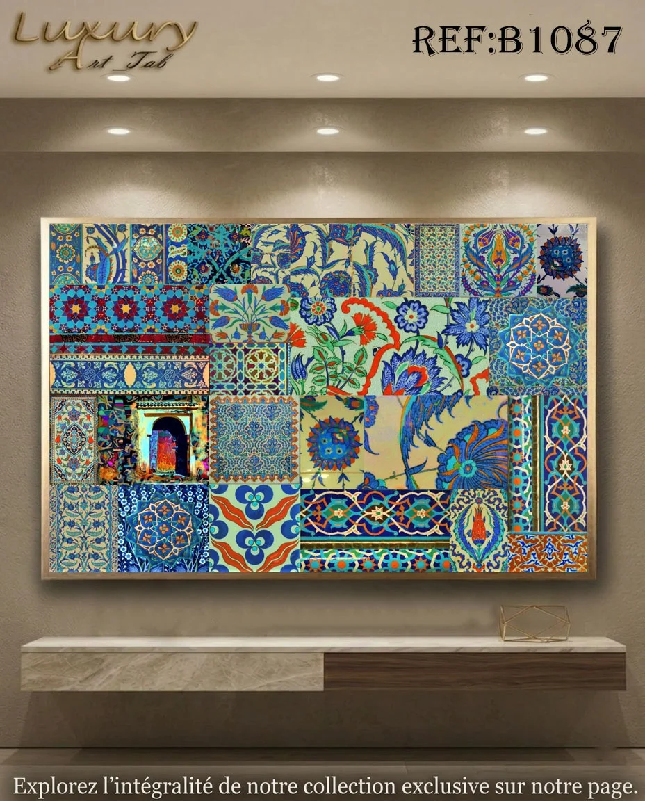 Tableau décoratif traditionnel, orientale et mediterraneenne · B 1087