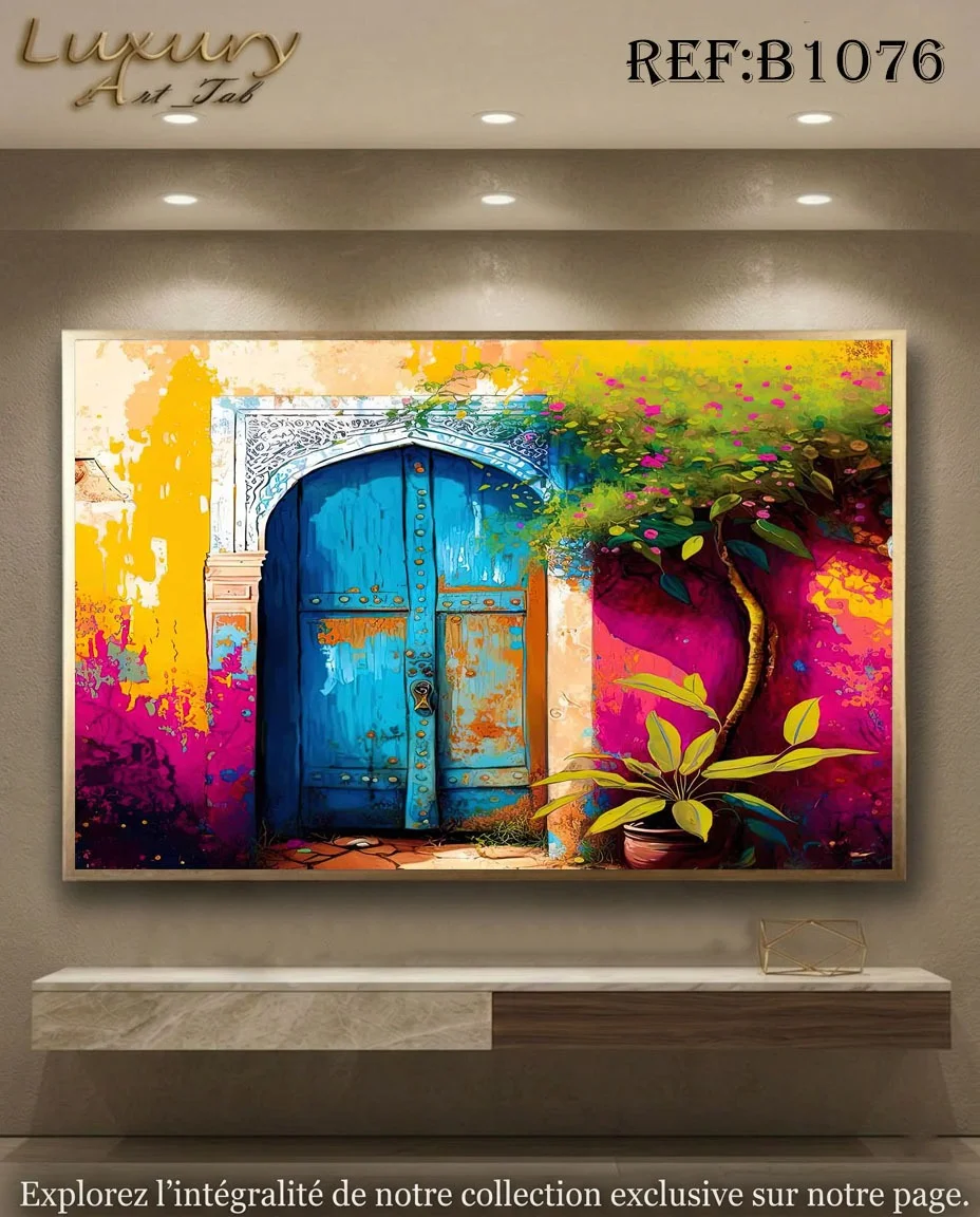 Tableau décoratif traditionnel, orientale et mediterraneenne · B 1076
