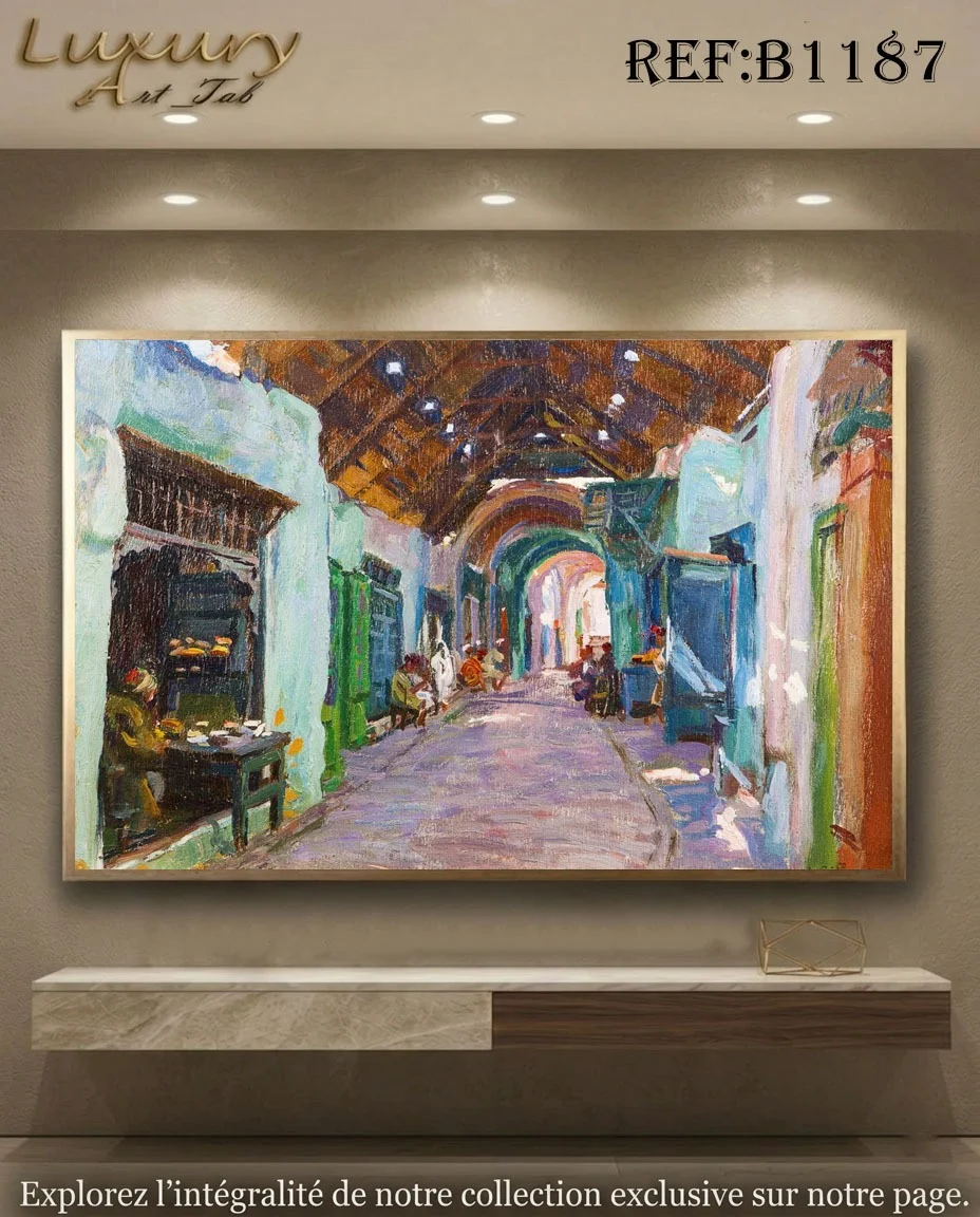 Tableau décoratif traditionnel, orientale et mediterraneenne · B 1187