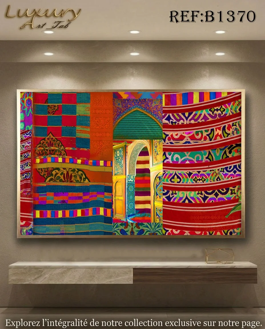 Tableau décoratif traditionnel, orientale et mediterraneenne · B 1370