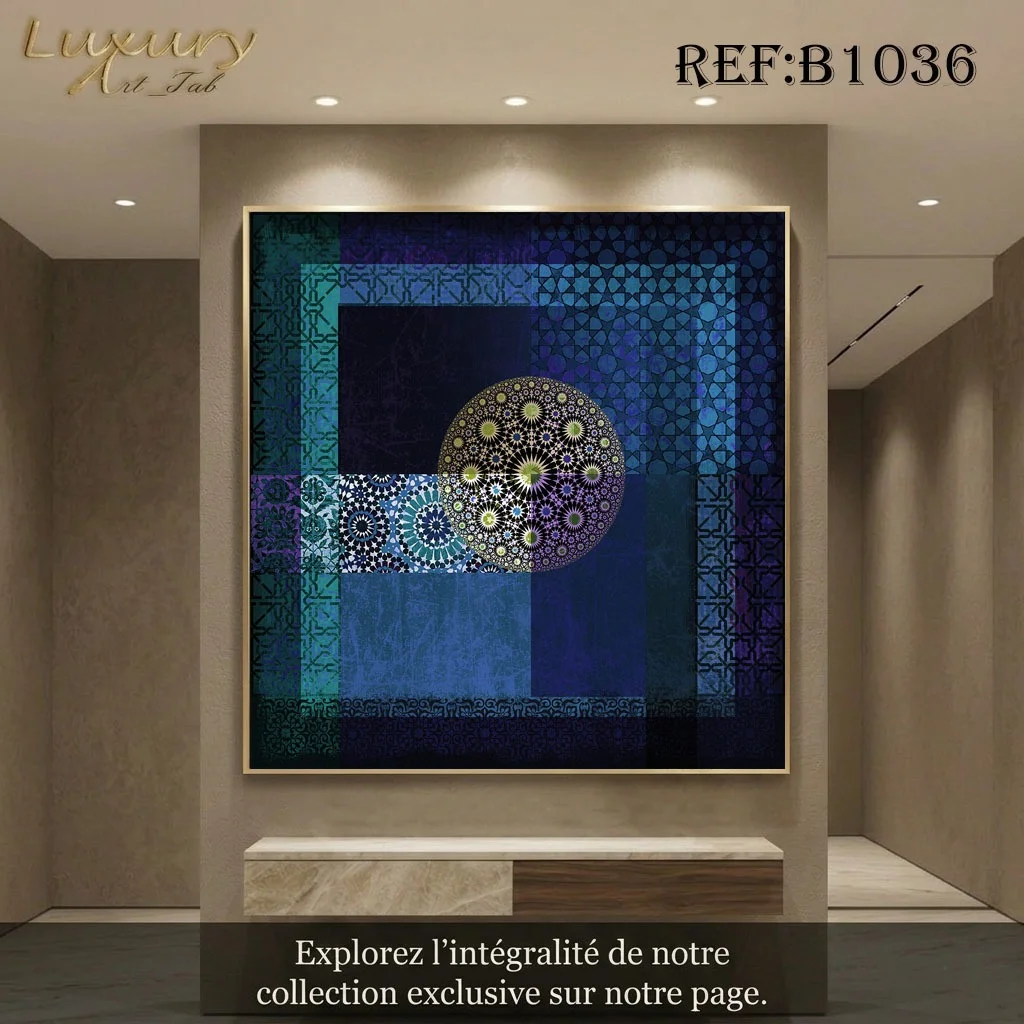Tableau décoratif traditionnel, orientale et mediterraneenne · B 1036