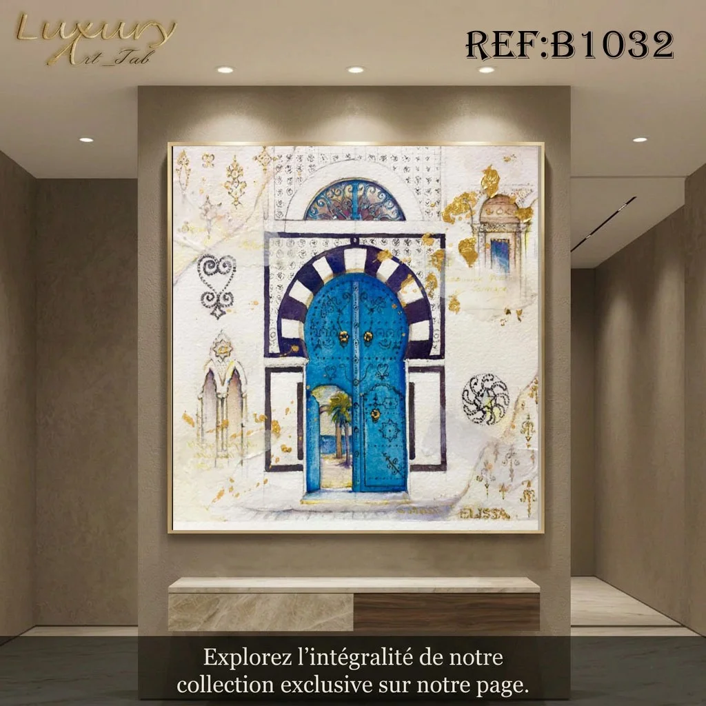 Tableau décoratif traditionnel, orientale et mediterraneenne · B 1032