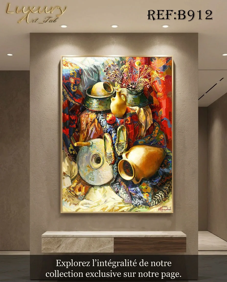 Tableau décoratif traditionnel, orientale et mediterraneenne · B 912