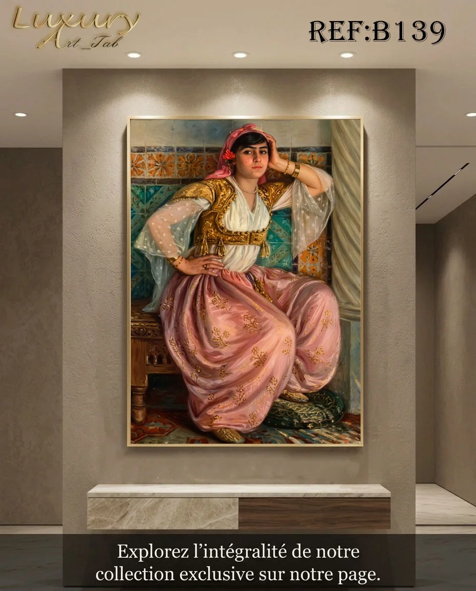 Tableau décoratif traditionnel, orientale et mediterraneenne · B 139