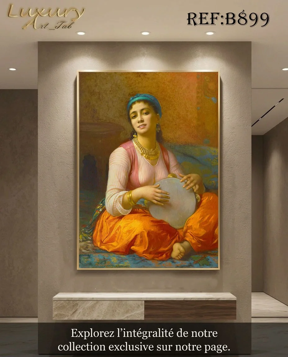 Tableau décoratif traditionnel, orientale et mediterraneenne · B 899